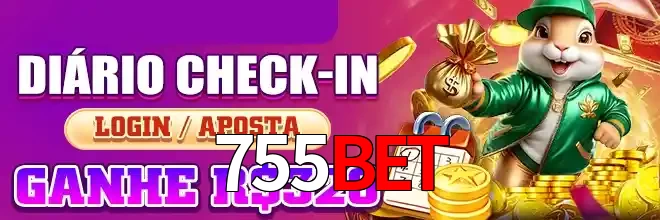 Captura da interface do 755bet com cassino, destacando a diversidade de jogos.